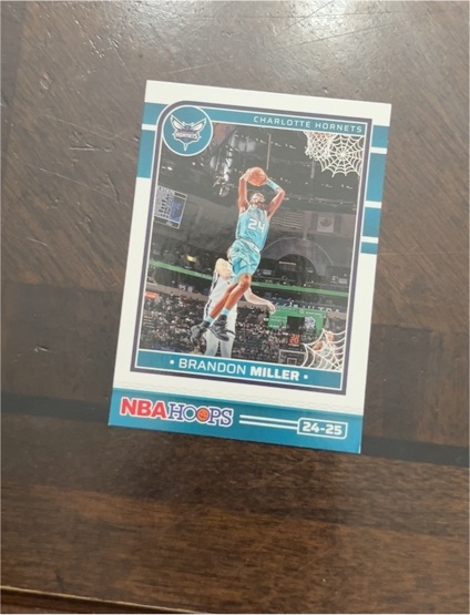 2024-25 Panini Haunted Hoops #132 Brandon Miller — front