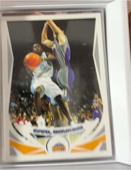 2004-05 Topps Chrome #166 Dwight Howard Rookie Refractor — front