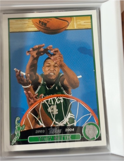 2003-04 Topps #198 Tony Battie — front