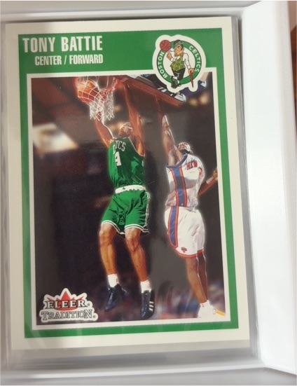 2002-03 Fleer Tradition #8 Tony Battie — front