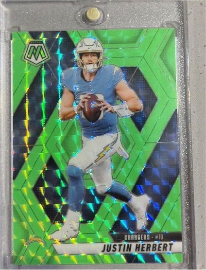 2025 Panini Mosaic #80 Justin Herbert — front