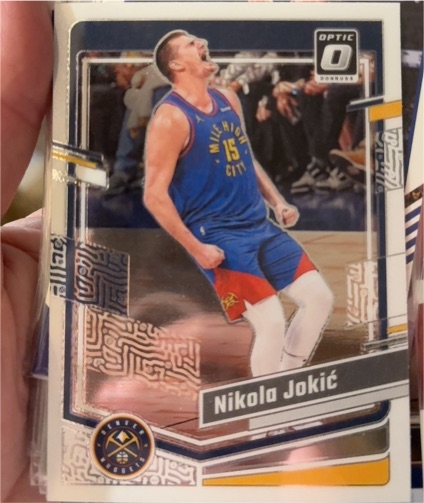 2023-24 Donruss Optic #19 Nikola Jokic — front
