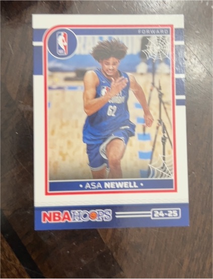 2024-25 Panini Haunted Hoops #4 Asa Newell — front