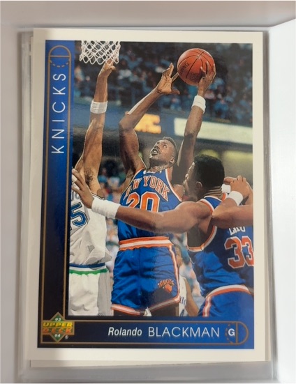 1993-94 Upper Deck #127 Rolando Blackman — front