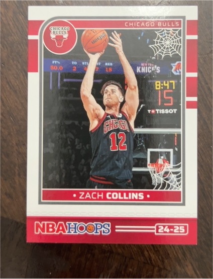 2024-25 Panini Haunted Hoops #56 Zach Collins — front