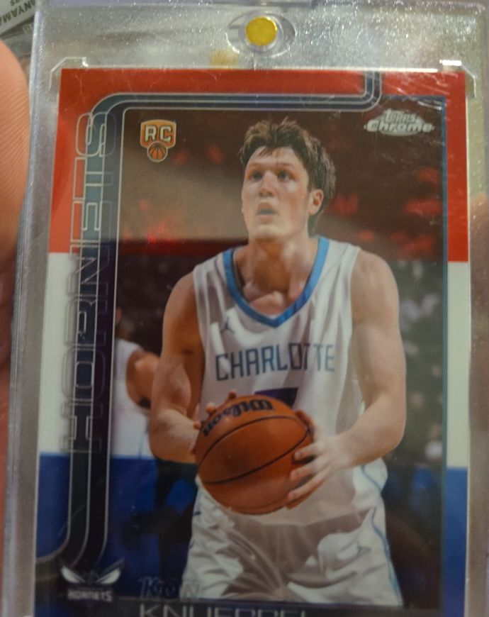 2025-26 Topps Chrome #254 Kon Knueppel — front