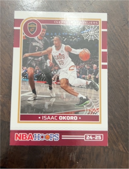 2024-25 Panini NBA Hoops #206 Isaac Okoro — front