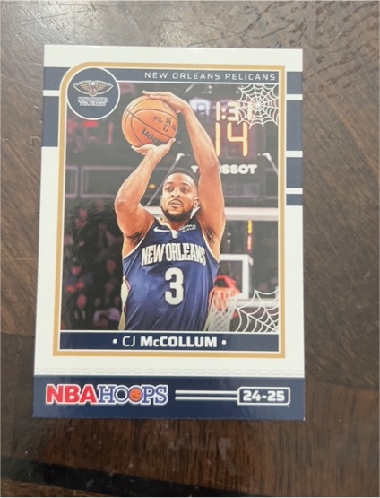 2023-24 Panini NBA Hoops #6 CJ McCollum — front