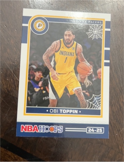 2024-25 Panini NBA Hoops #193 Obi Toppin — front