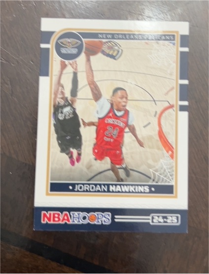 2024-25 Panini Haunted Hoops #224 Jordan Hawkins — front