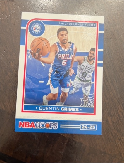 2024-25 Panini Haunted Hoops #179 Quentin Grimes — front