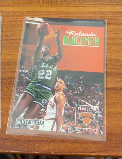 1992-93 Skybox #47 Rolando Blackman — front