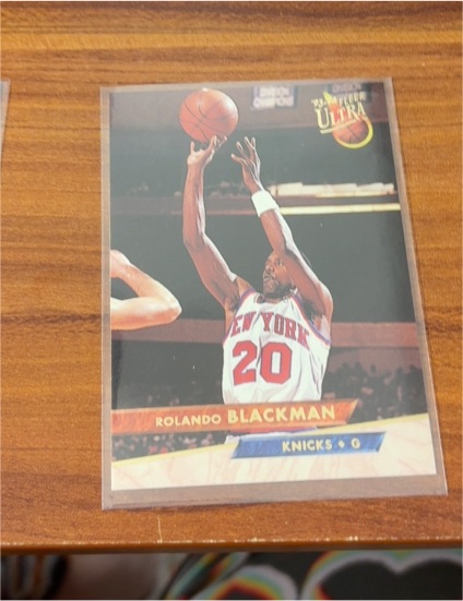 1993-94 Fleer Ultra #125 Rolando Blackman — front