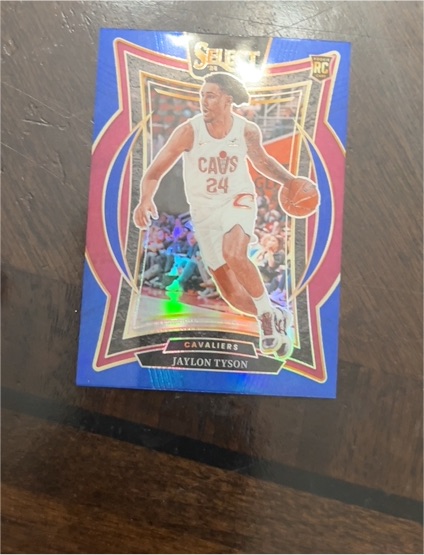 2024-25 Panini Select #77 Jaylon Tyson — front