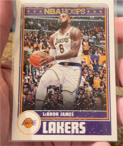 2023-24 Panini NBA Hoops #290 LeBron James — front