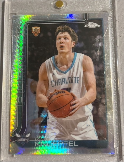 2025-26 Topps Chrome #254 Kon Knueppel — front