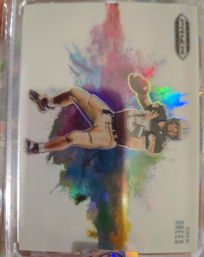 2025 Panini Prizm Draft Picks #30 Drew Brees Color Blast — front