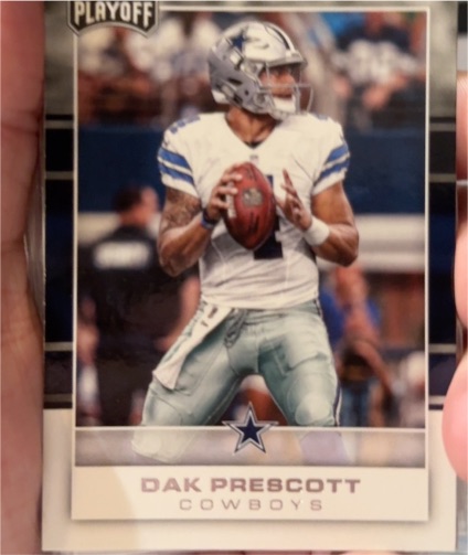 2017 Panini Playoff #22 Dak Prescott — front
