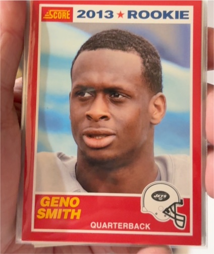 2013 Score #368 Geno Smith Rookie Card — front