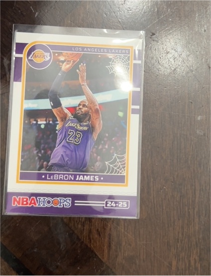 2024-25 Panini NBA Hoops #24-25 LeBron James — front