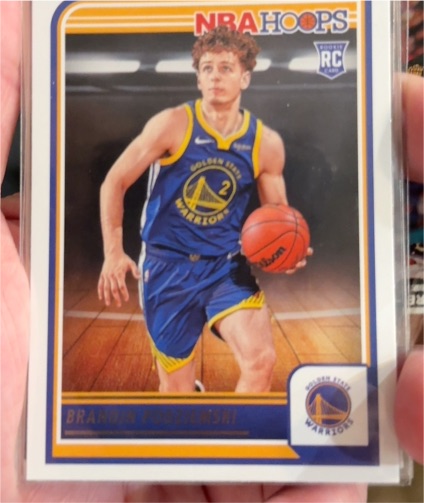 2023-24 Panini NBA Hoops #264 Brandin Podziemski — front