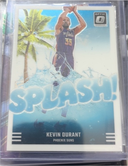 2024-25 Panini Donruss Optic #10 Kevin Durant Splash! — front