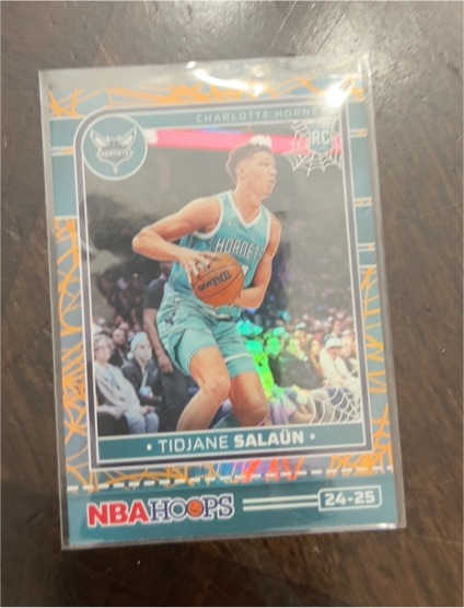 2024-25 Panini Haunted Hoops #235 Tidjane Salaun — front