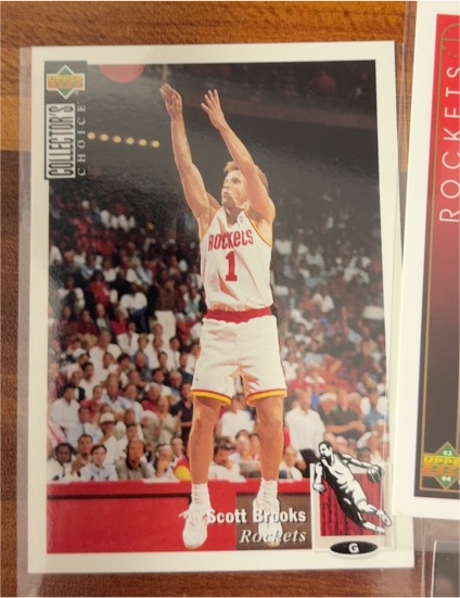1994 Upper Deck Collector's Choice #265 Scott Brooks — front