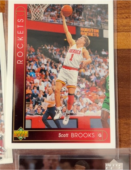 1993-94 Upper Deck #131 Scott Brooks — front