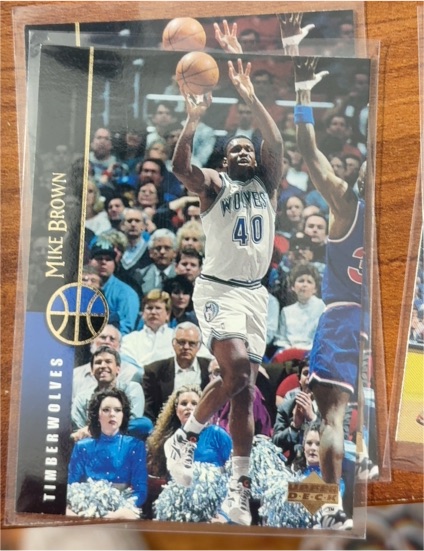 1994-95 Upper Deck #150 Mike Brown — front