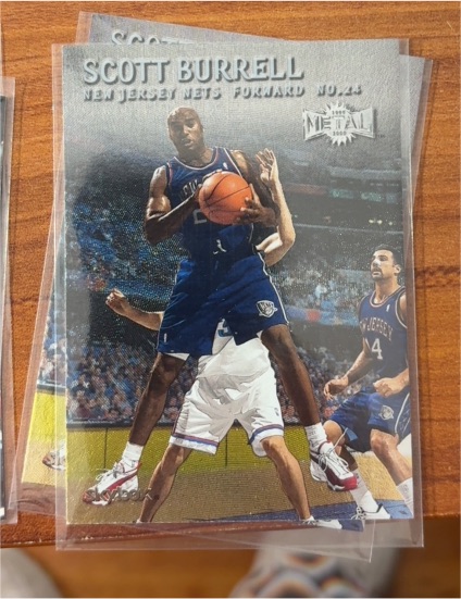 1999-00 Skybox Metal #132 Scott Burrell — front