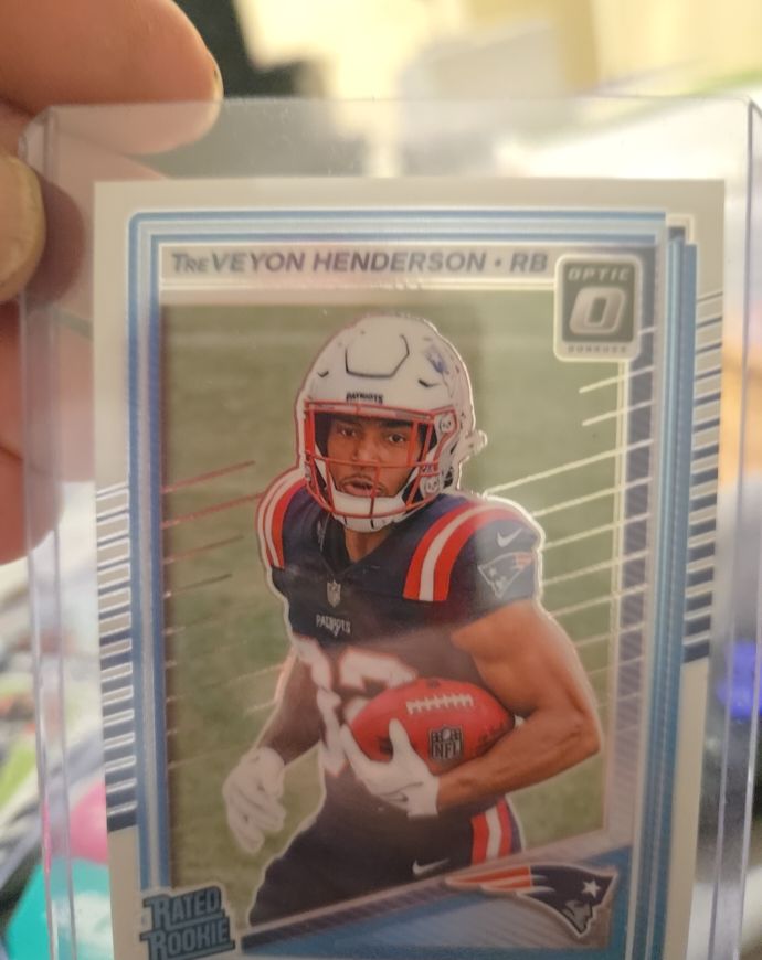 2025 Donruss Optic #248 TreVeyon Henderson — front