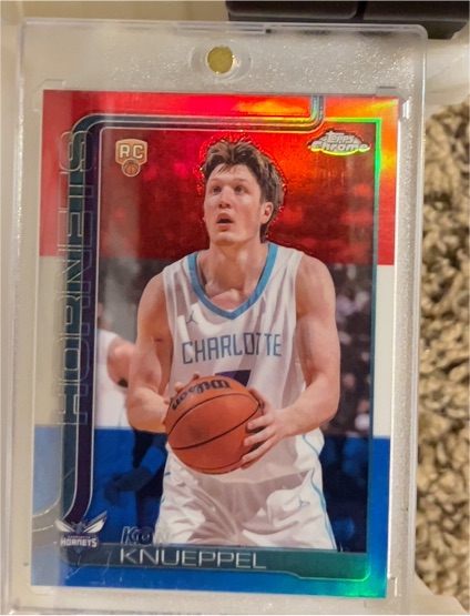 2025-26 Topps Chrome #254 Kon Knueppel — front