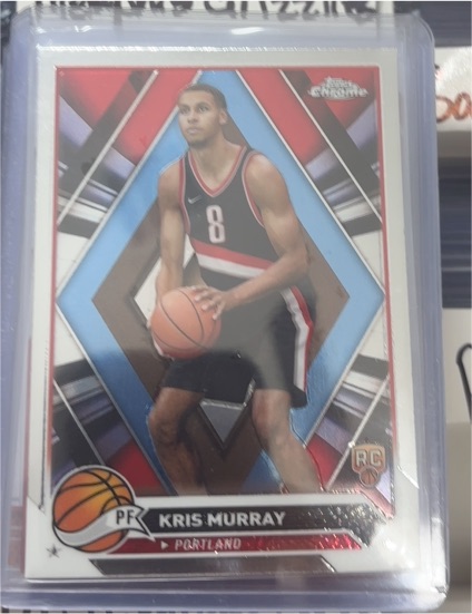 2023-24 Topps Chrome #84 Kris Murray — front