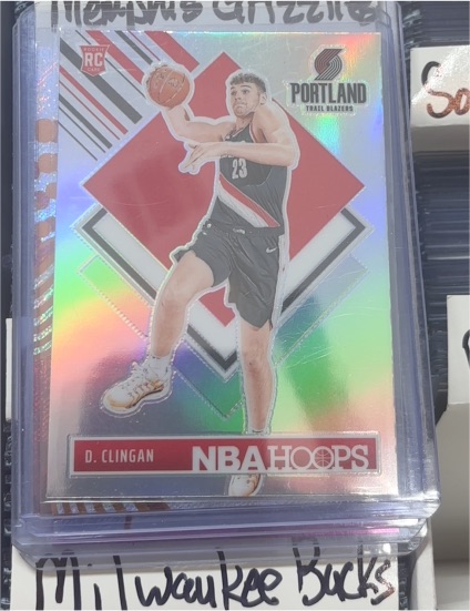 2024-25 Panini NBA Hoops Tribute #293 Donovan Clingan — front