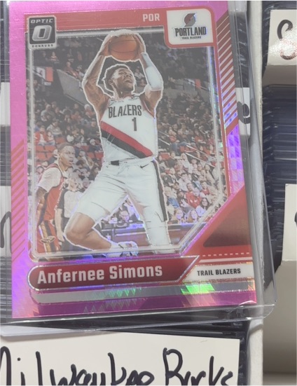 2024-25 Panini Donruss Optic #128 Anfernee Simons — front