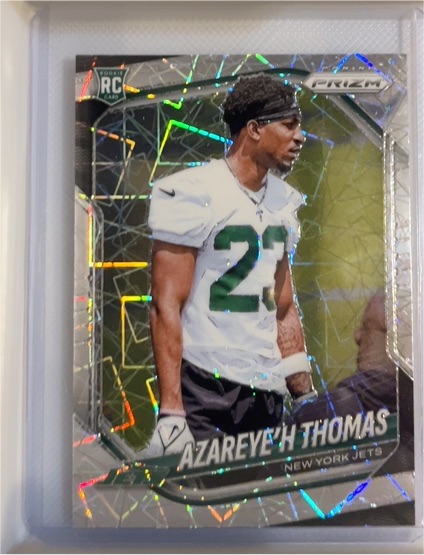 2025 Panini Prizm #390 Azareye'h Thomas — front