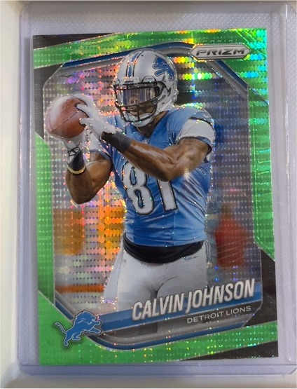 2015 Panini Prizm #81 Calvin Johnson — front