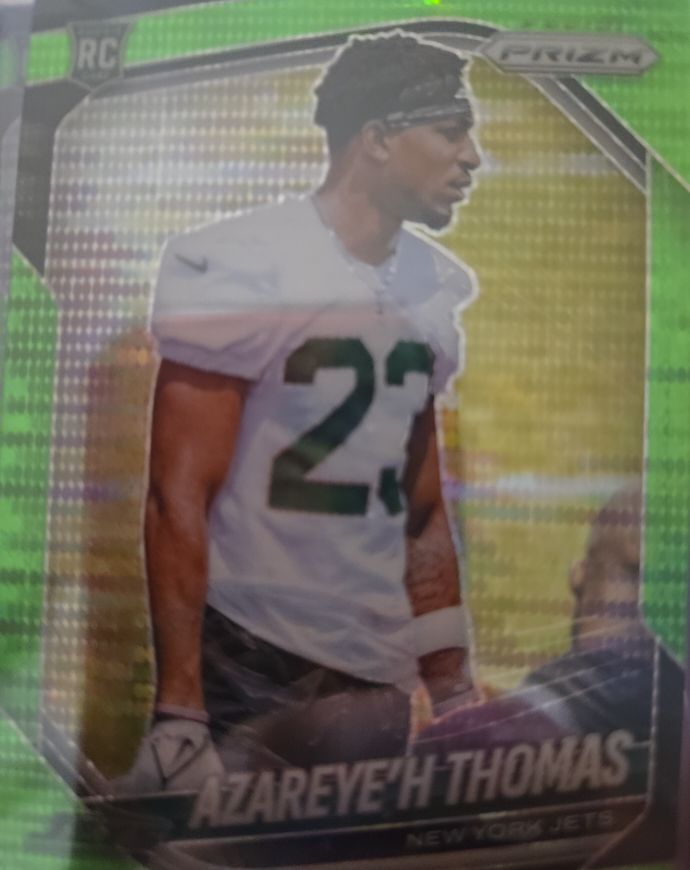 2025 Panini Prizm #390 Azareye'h Thomas — front