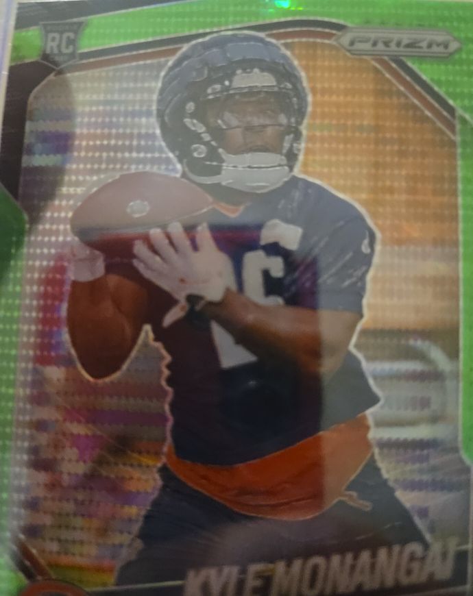 2025 Panini Prizm #348 Kyle Monangai — front