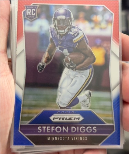 2015 Panini Prizm #285 Stefon Diggs — front