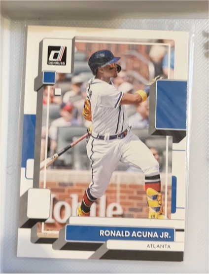 2022 Donruss #121 Ronald Acuna Jr. — front
