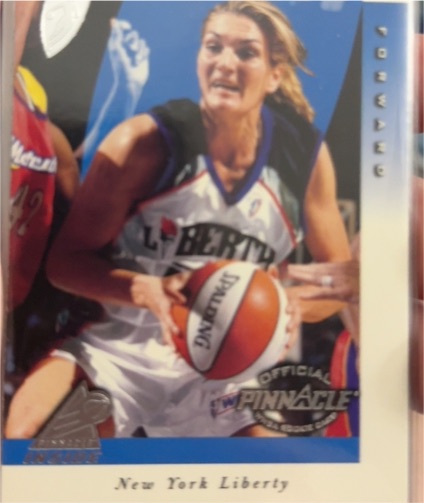 1997 Pinnacle Inside WNBA #3 Rebecca Lobo — front