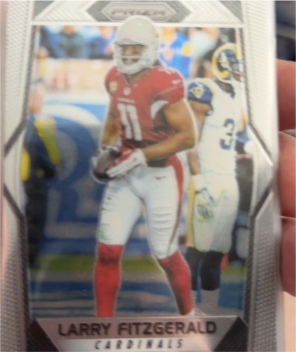 2017 Panini Prizm #11 Larry Fitzgerald — front