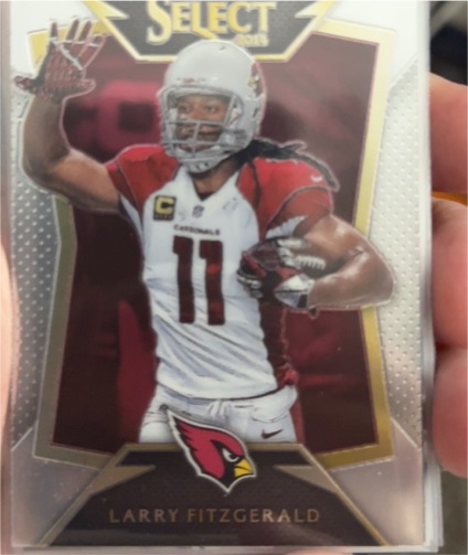 2014 Panini Select #6 Larry Fitzgerald — front