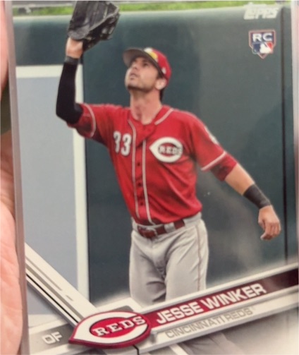 2017 Topps Update #US271 Jesse Winker — front