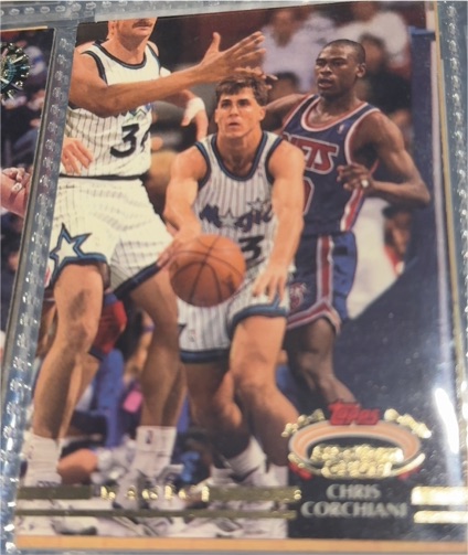 1992-93 Topps Stadium Club #183 Chris Corchiani Orlando Magic — front