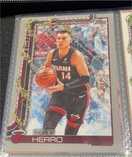 2025-26 Topps Holiday #H58 Tyler Herro — front