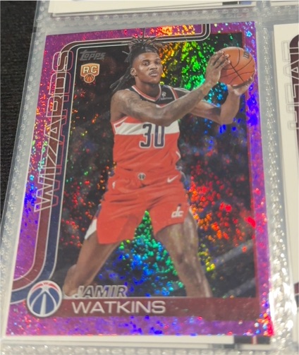 2025-26 Topps #244 Jamir Watkins — front