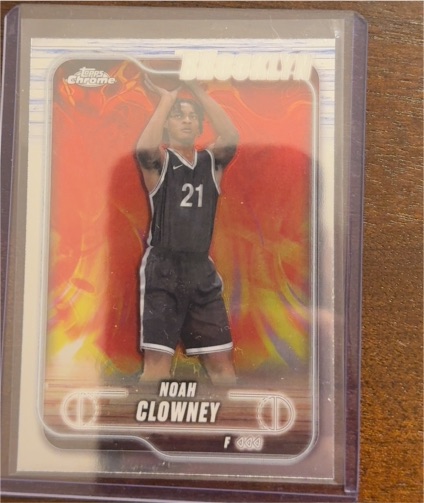 2024-25 Topps Chrome #118 Noah Clowney — front
